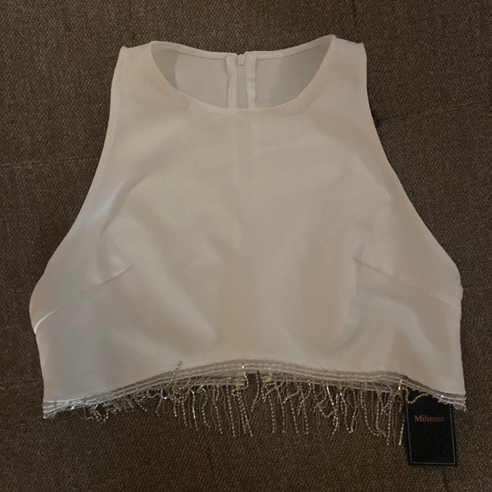 White fringe crop